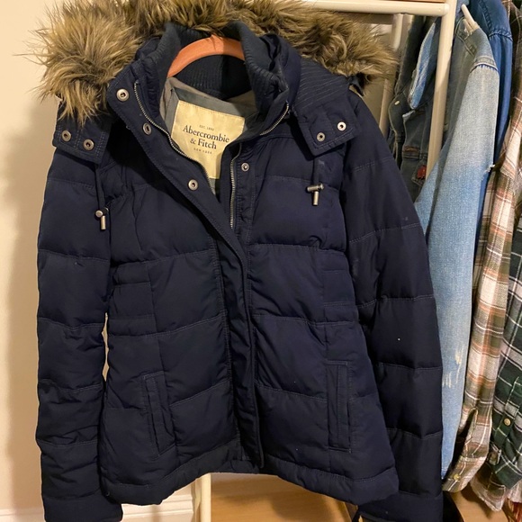 Vintage Abercrombie & Fitch Goose Down Puffer - Picture 1 of 5